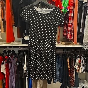 WhiteHouse BlackMarket Polka DOT Dress sz2